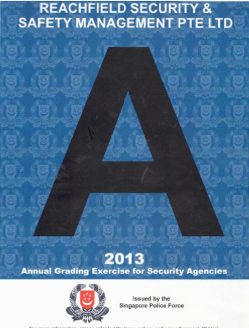 2013 Grade 'A' Certificate